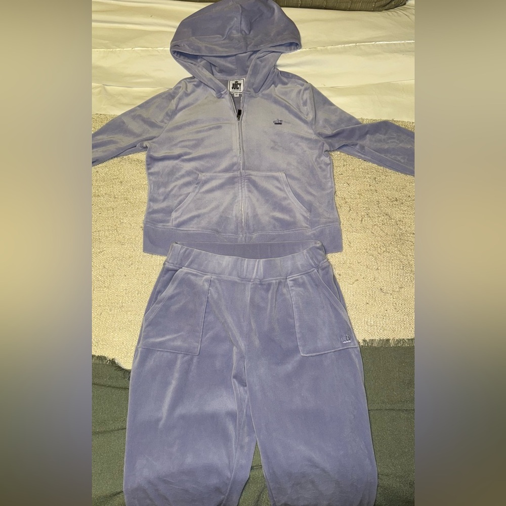 Juicy Couture Lavender Velour Set